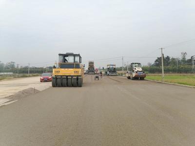 节日不停工，S210省道建设按下“快进键”